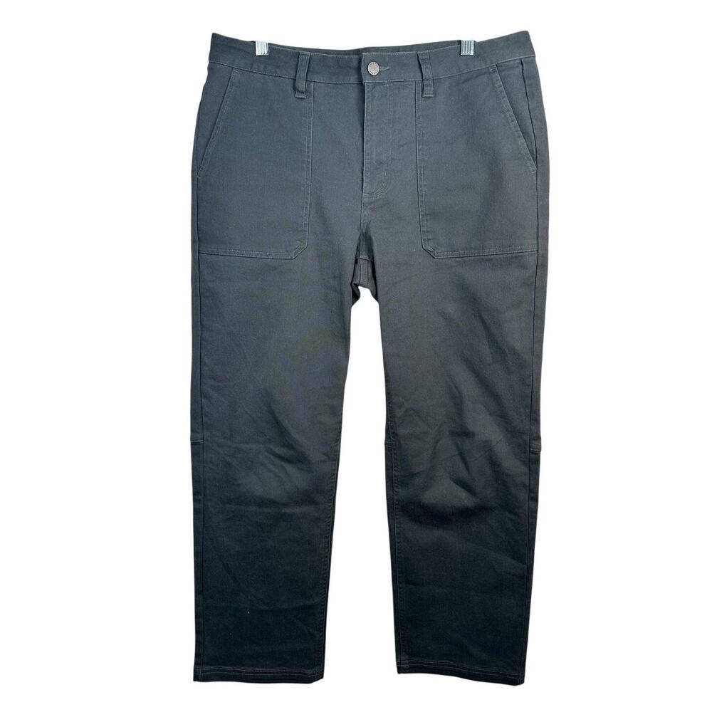 Free Fly Folly Twill Pants Women Size 12‎ Gray Excellent Ankle Hiking Gorpcore